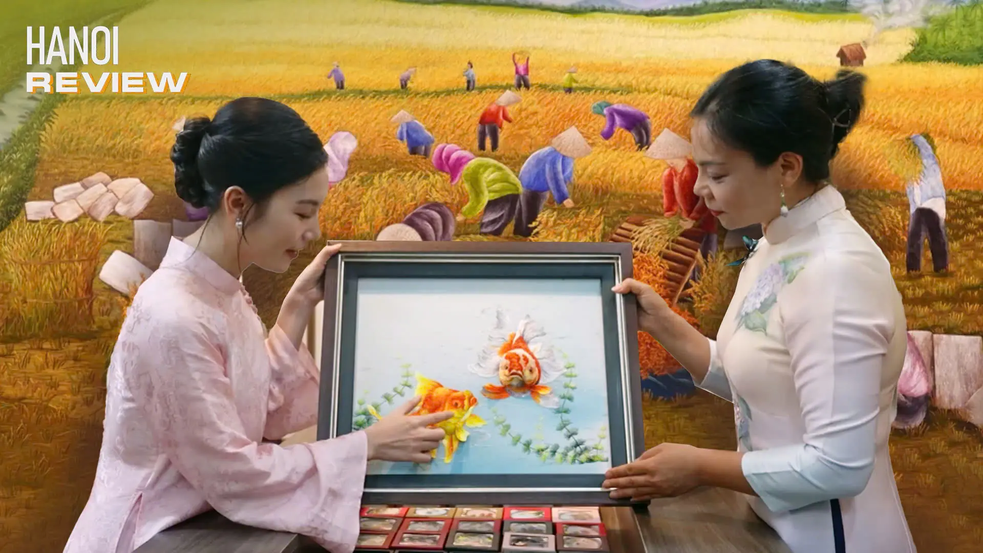 Nghệ thuật trên từng mũi thêu | HANOI Review | 01/08/2025